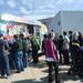 Washtenaw County Special Olympic athletes and Gabriel Richard line up for sno-cones at Fr. Gabriel Richard on Wednesday, April 17, 2013. Melanie Maxwell I AnnArbor.com
